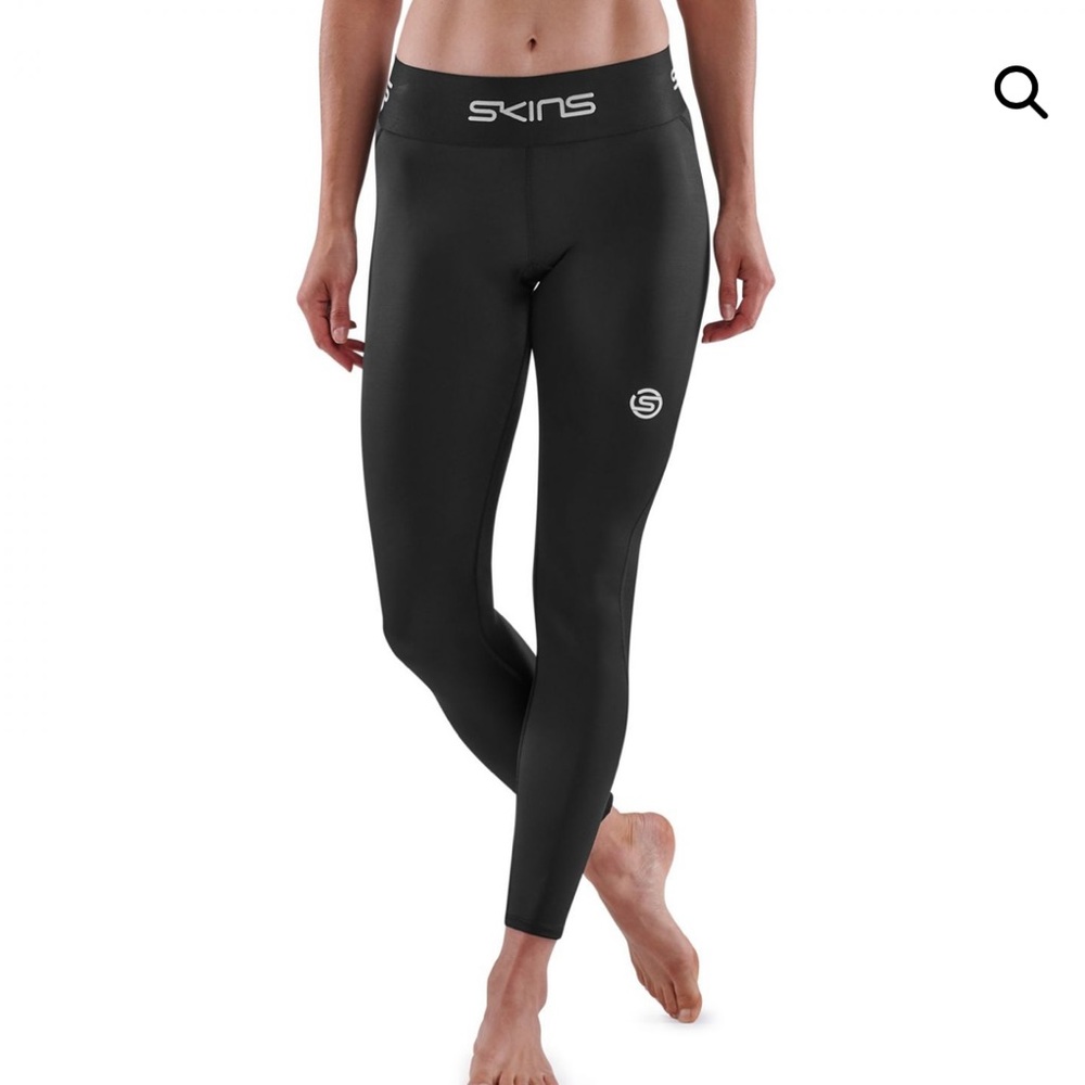 SKINS SERIES-1 WOMEN'S 7/8 TIGHTS BLACK